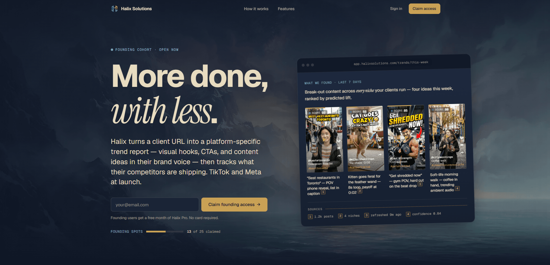 Halix Solutions — B2B AI SaaS Platform