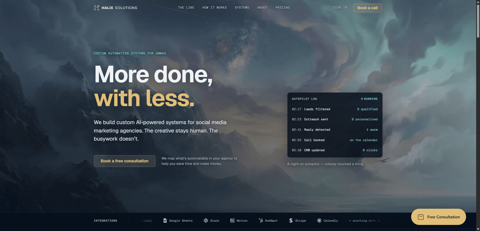 Halix Solutions — Custom AI Automation Studio